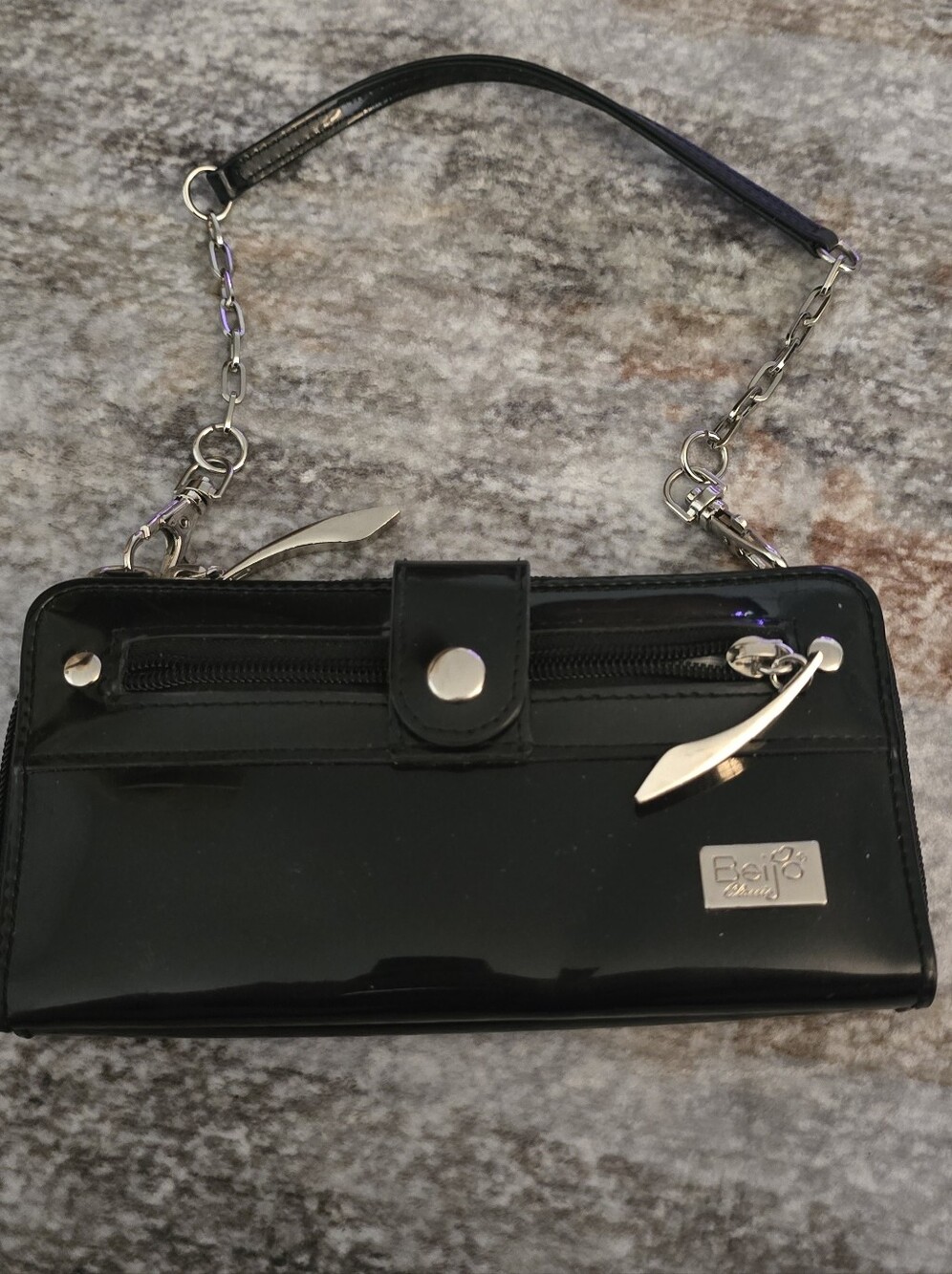 Beijo Black Small Bag Wallet